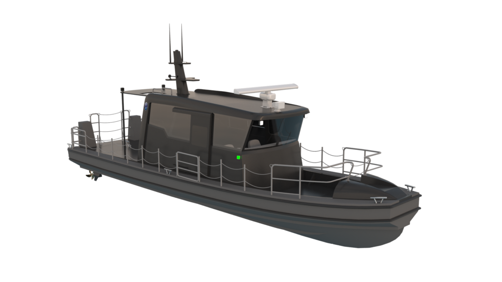 11M Work and Survey Boat