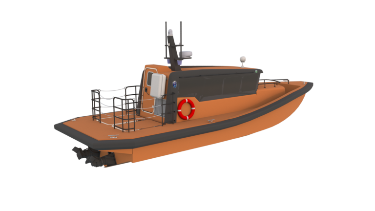 5000-03-54-6 - 11m Rescue vessel - Aft ISO